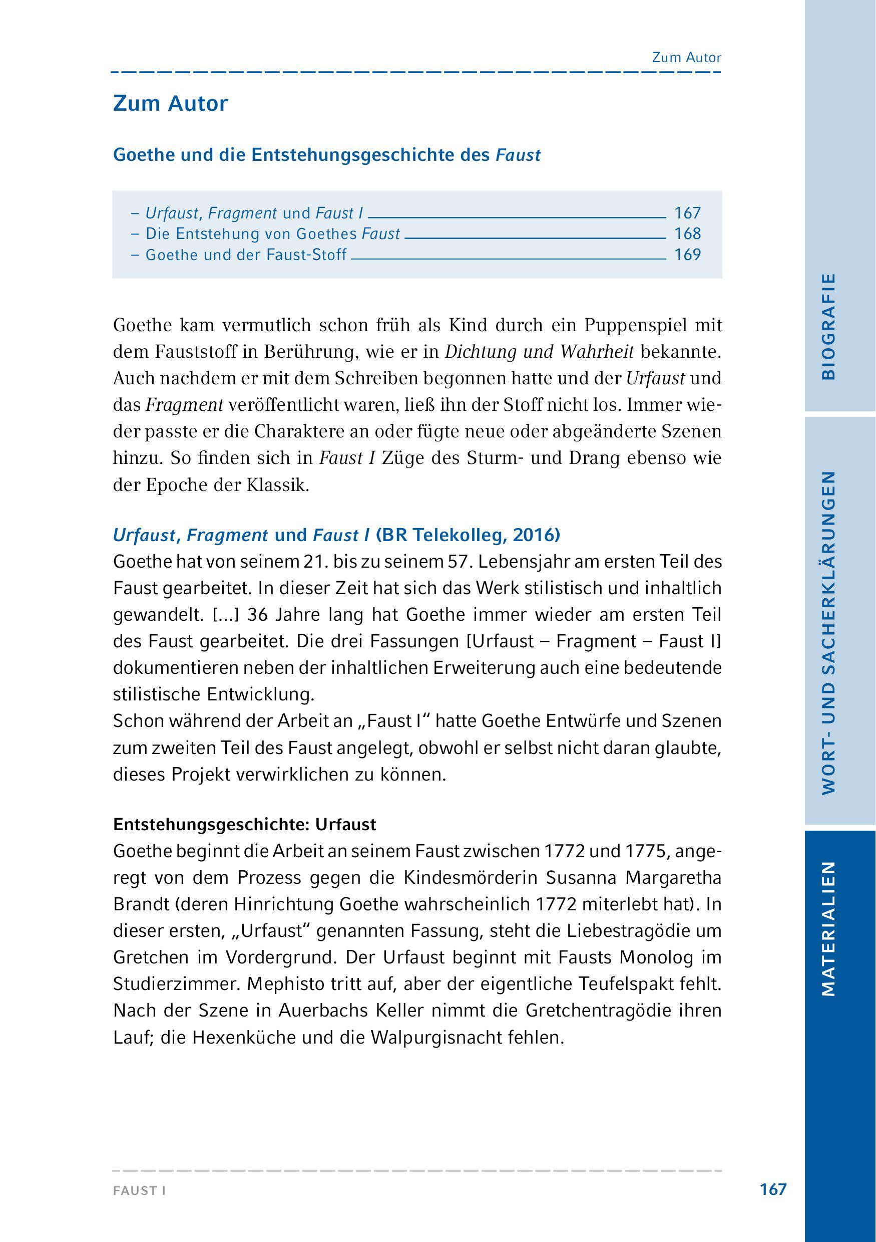 Beispielinhalt (Bild) Faust I