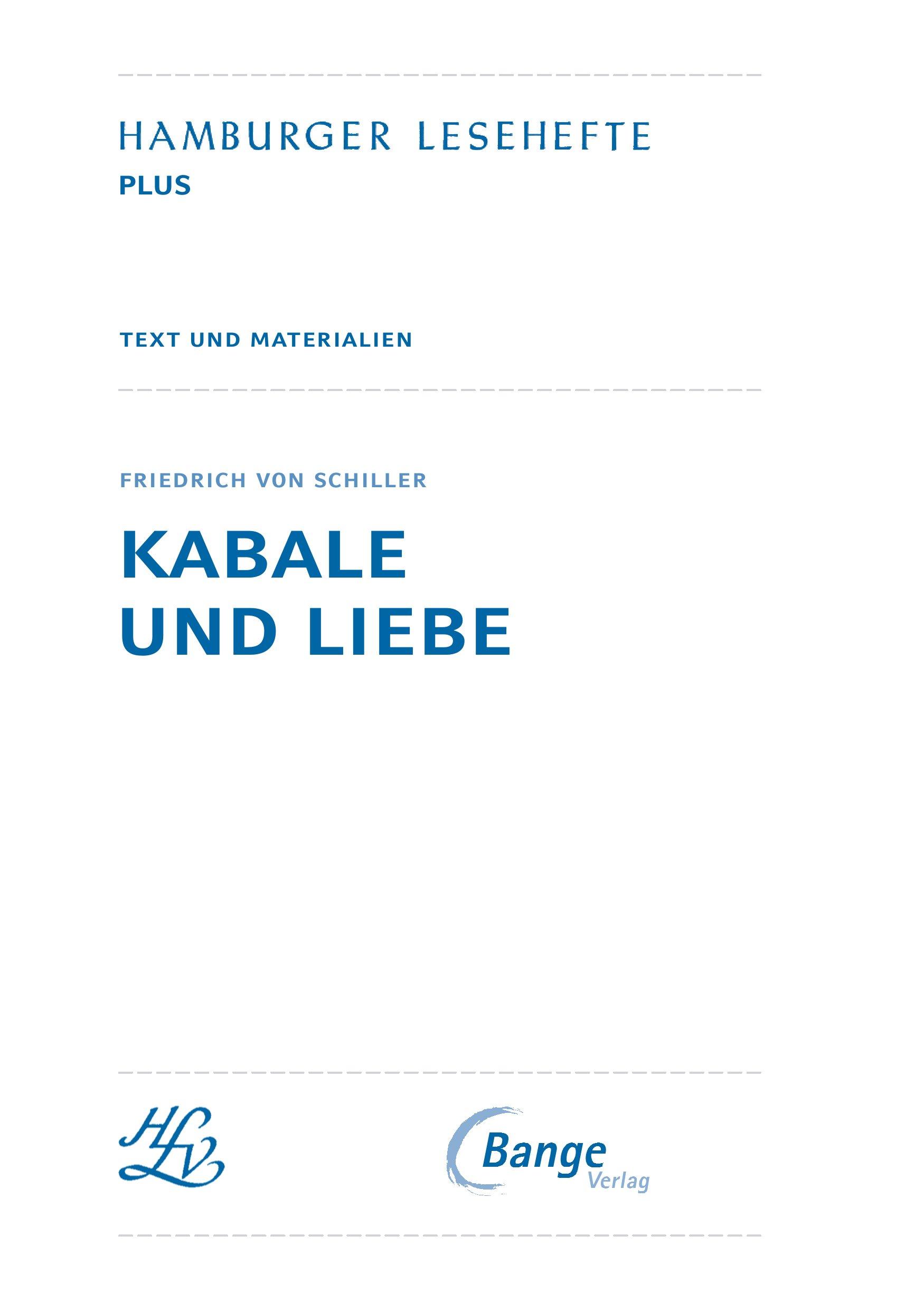 Beispielinhalt (Bild) Kabale und Liebe