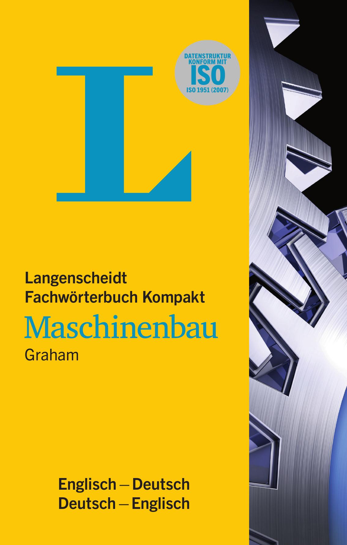 Vorderes Coverbild Langenscheidt Fachwörterbuch Kompakt Maschinenbau Englisch
