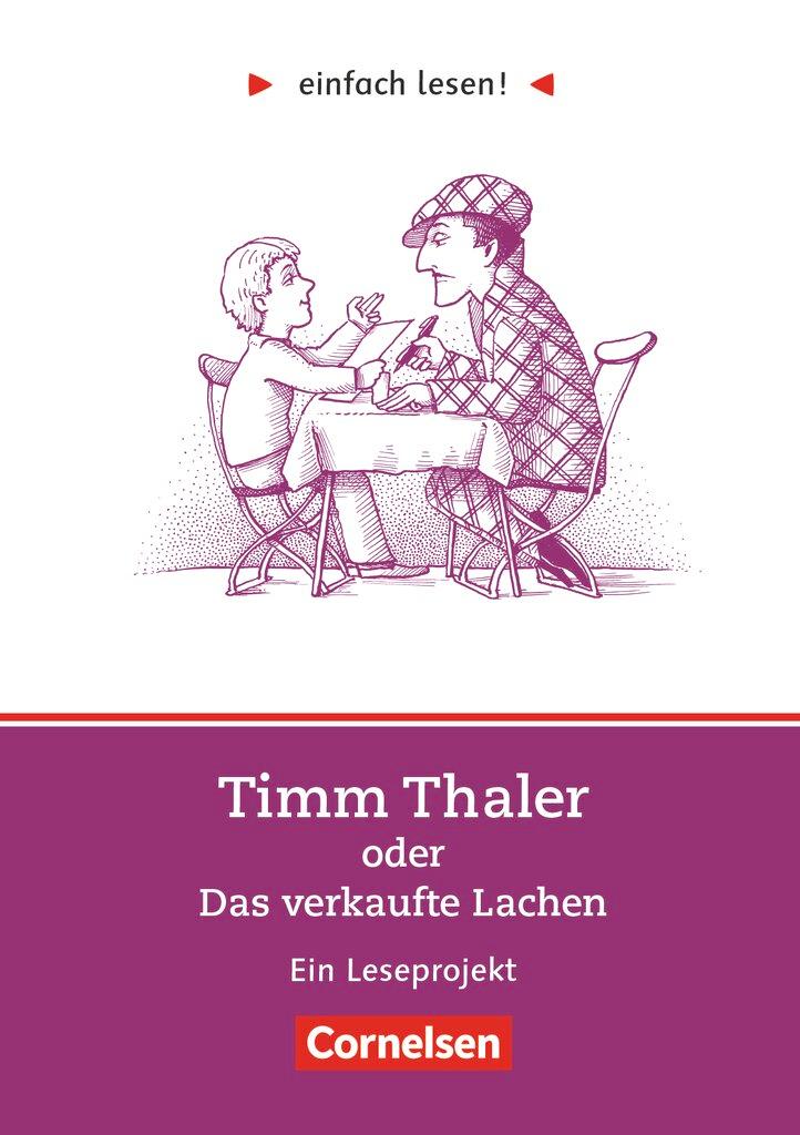 Vorderes Coverbild einfach lesen! Timm Thaler oder Das verkaufte Lachen. Aufgaben und Lösungen