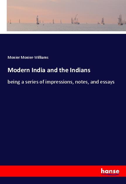 Vorderes Coverbild Modern India and the Indians
