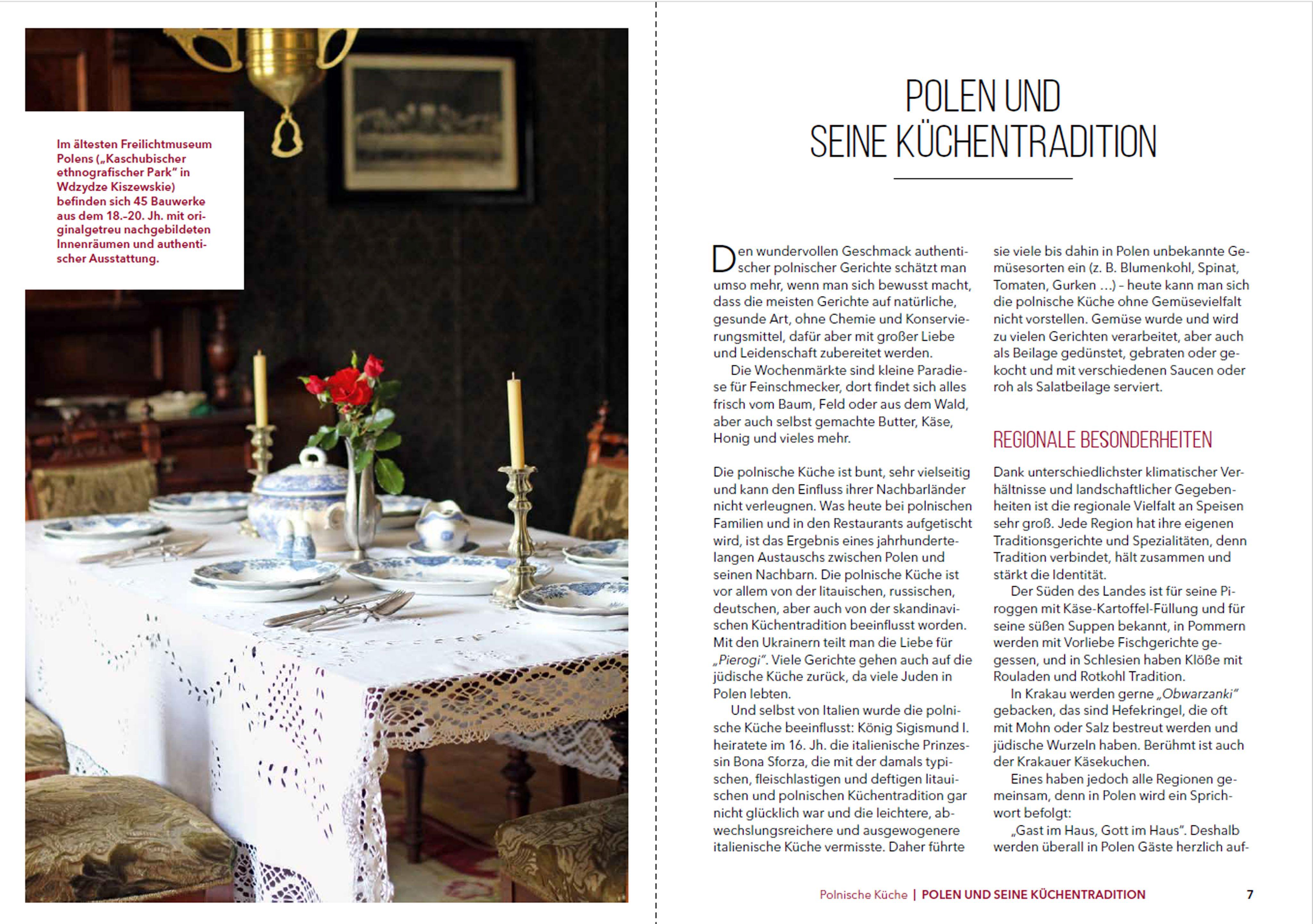 Beispielinhalt (Bild) Die Polnische Küche