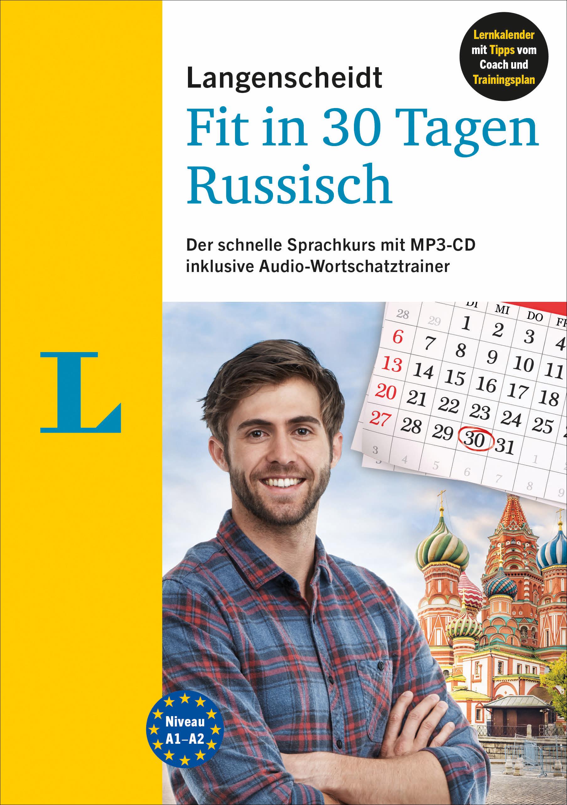Vorderes Coverbild Langenscheidt Fit in 30 Tagen - Russisch - Sprachkurs für Anfänger und Wiedereinsteiger