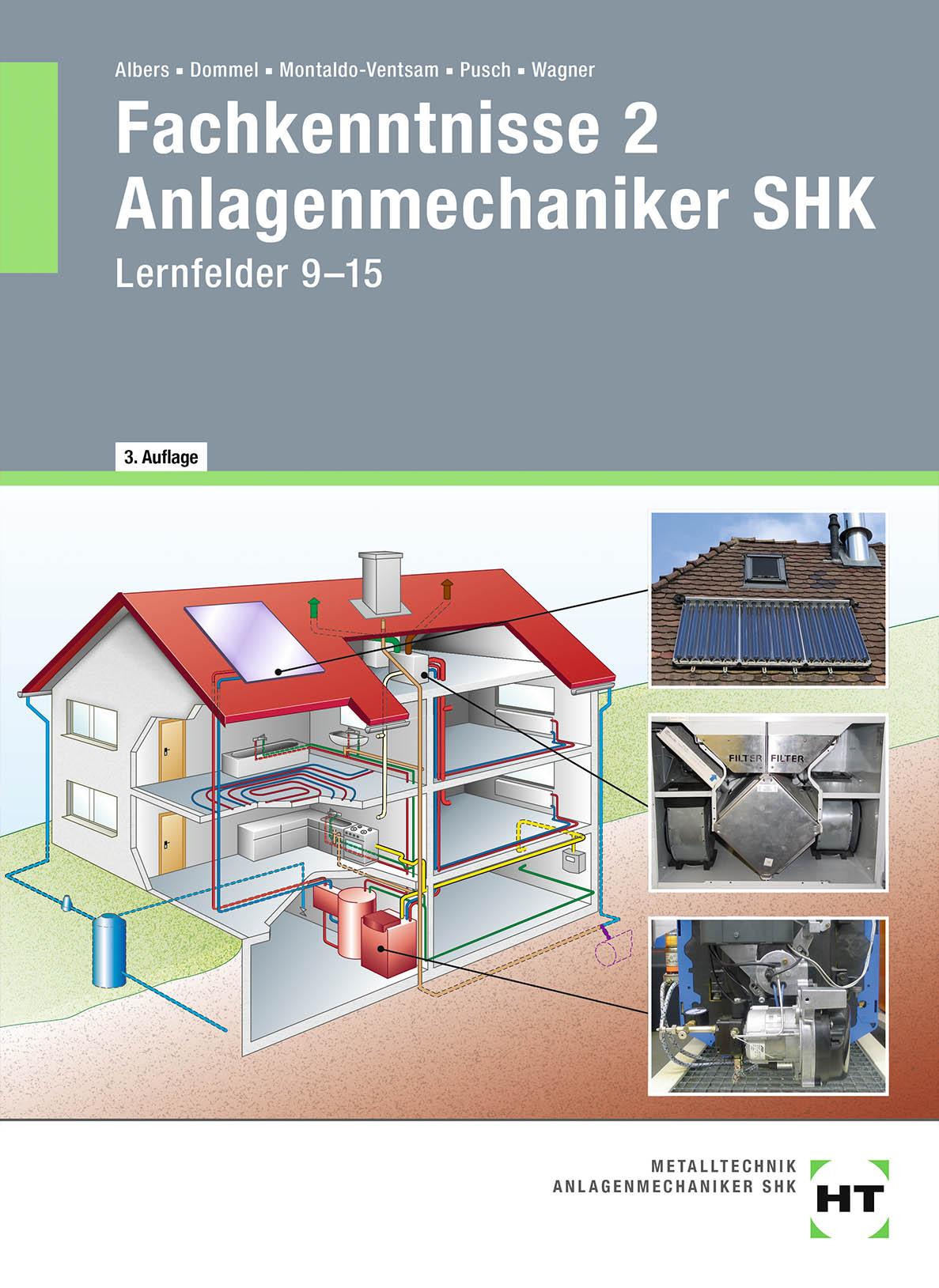 Vorderes Coverbild Fachkenntnisse 2 Anlagenmechaniker SHK
