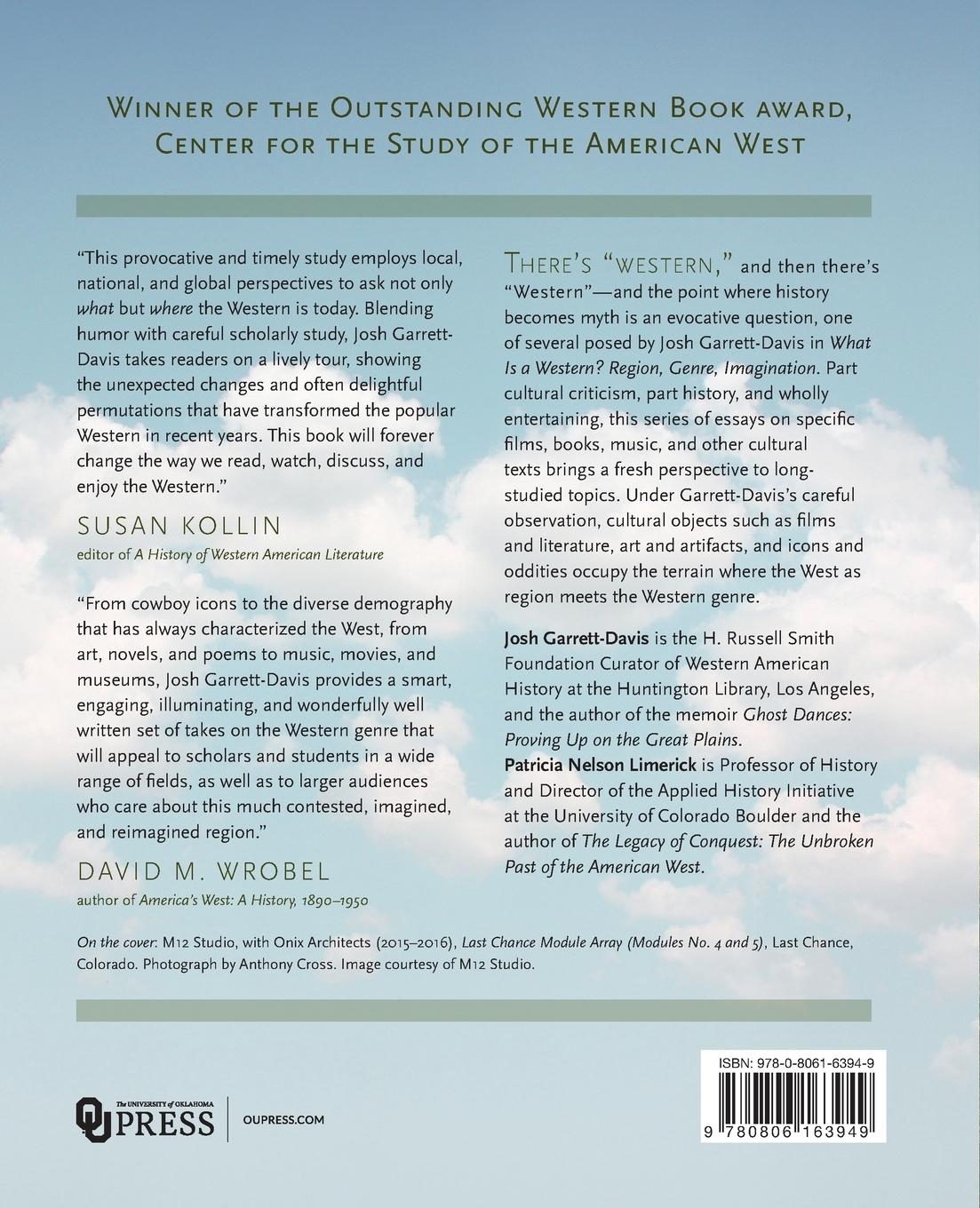 Rückseitencover What is a Western?