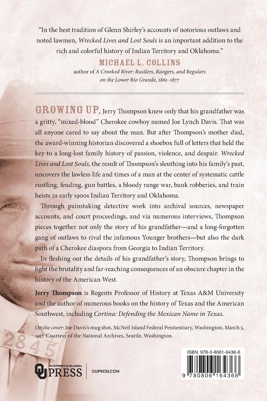 Rückseitencover Wrecked Lives and Lost Souls