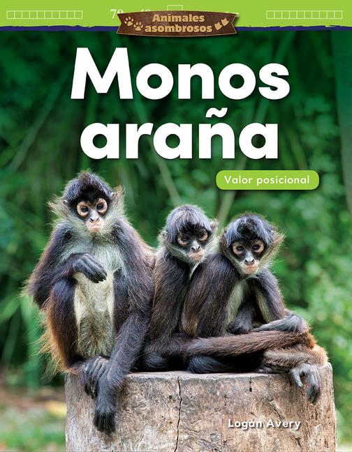Vorderes Coverbild Animales Asombrosos: Monos Araña