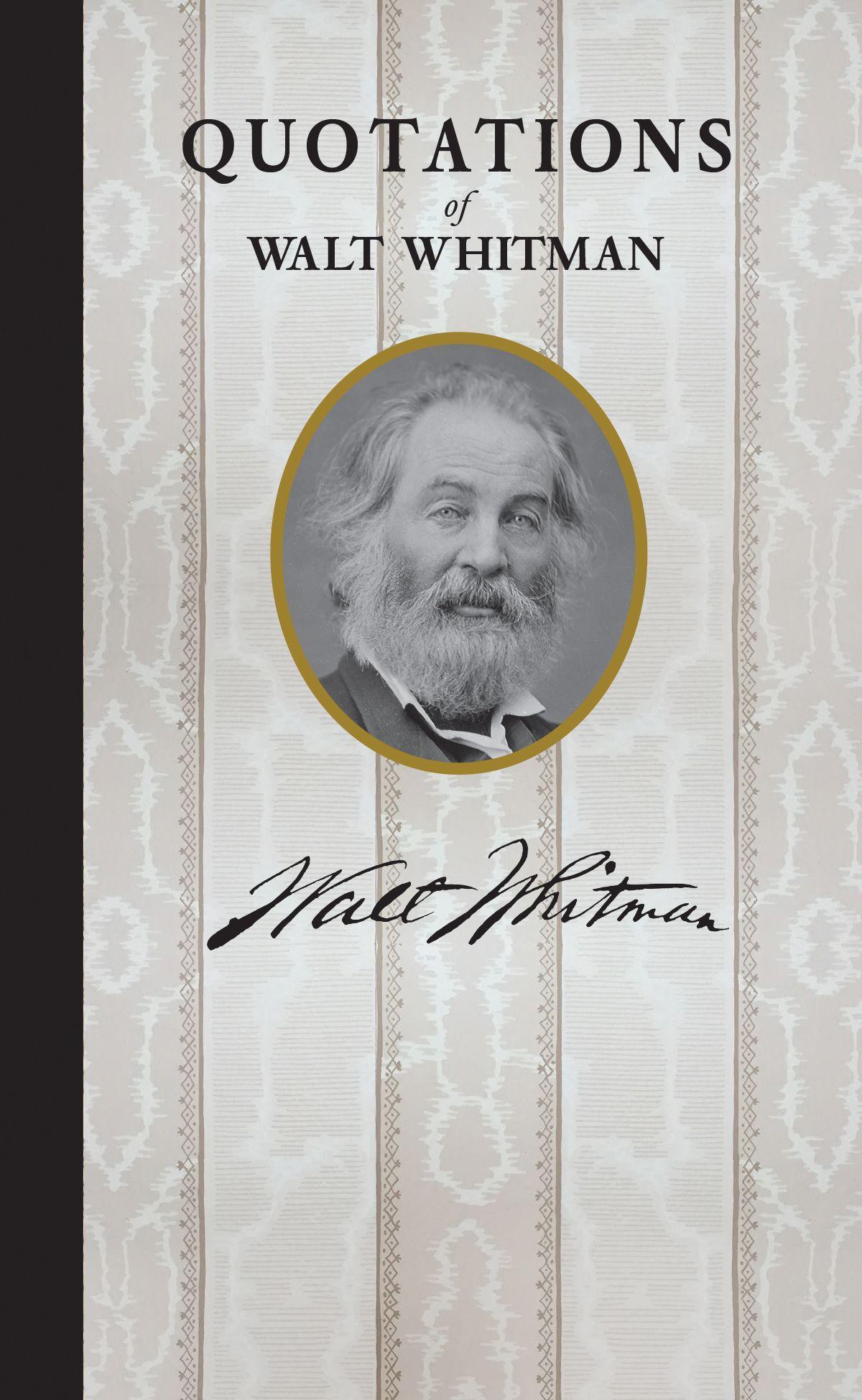 Vorderes Coverbild Quotations of Walt Whitman
