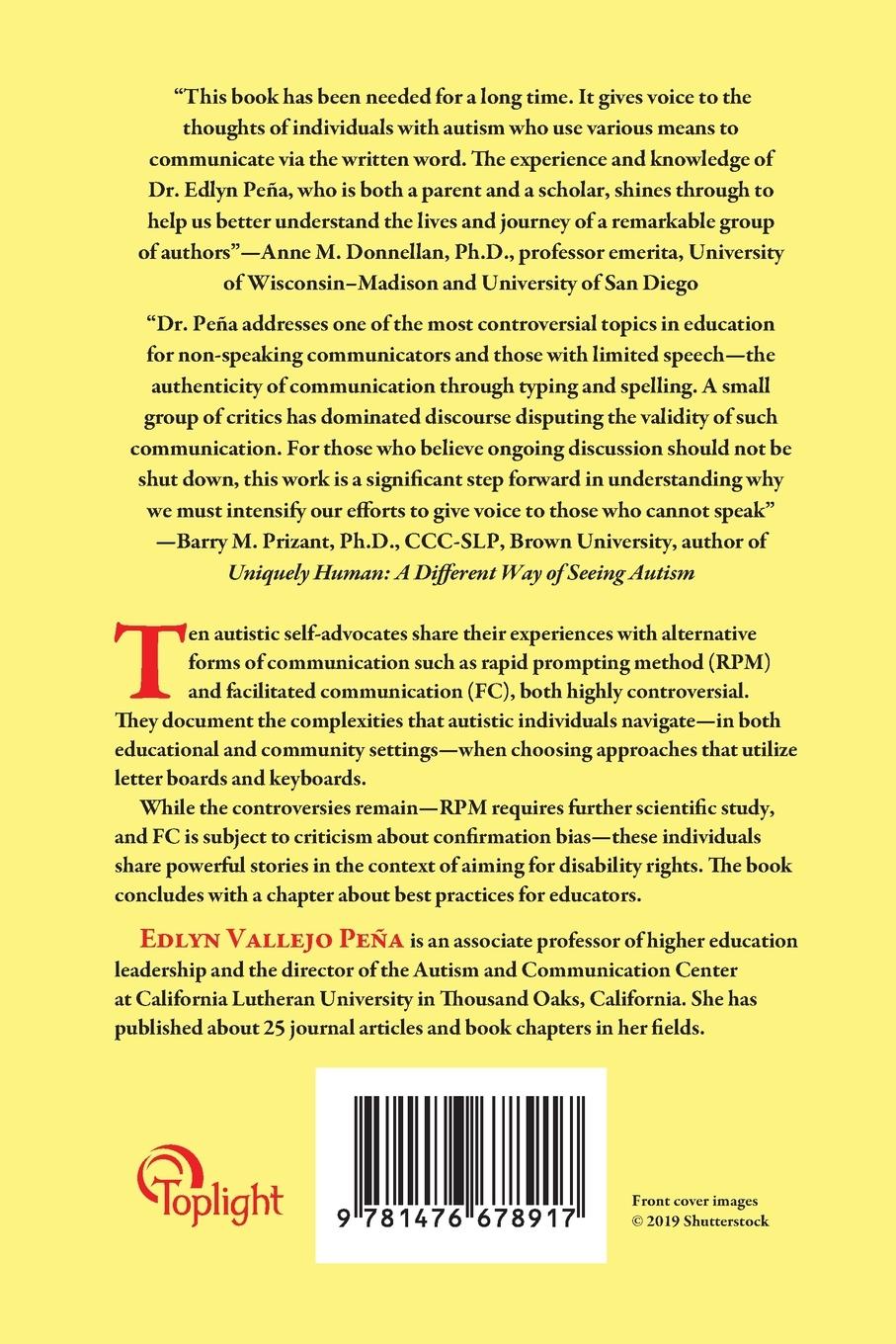 Rückseitencover Communication Alternatives in Autism