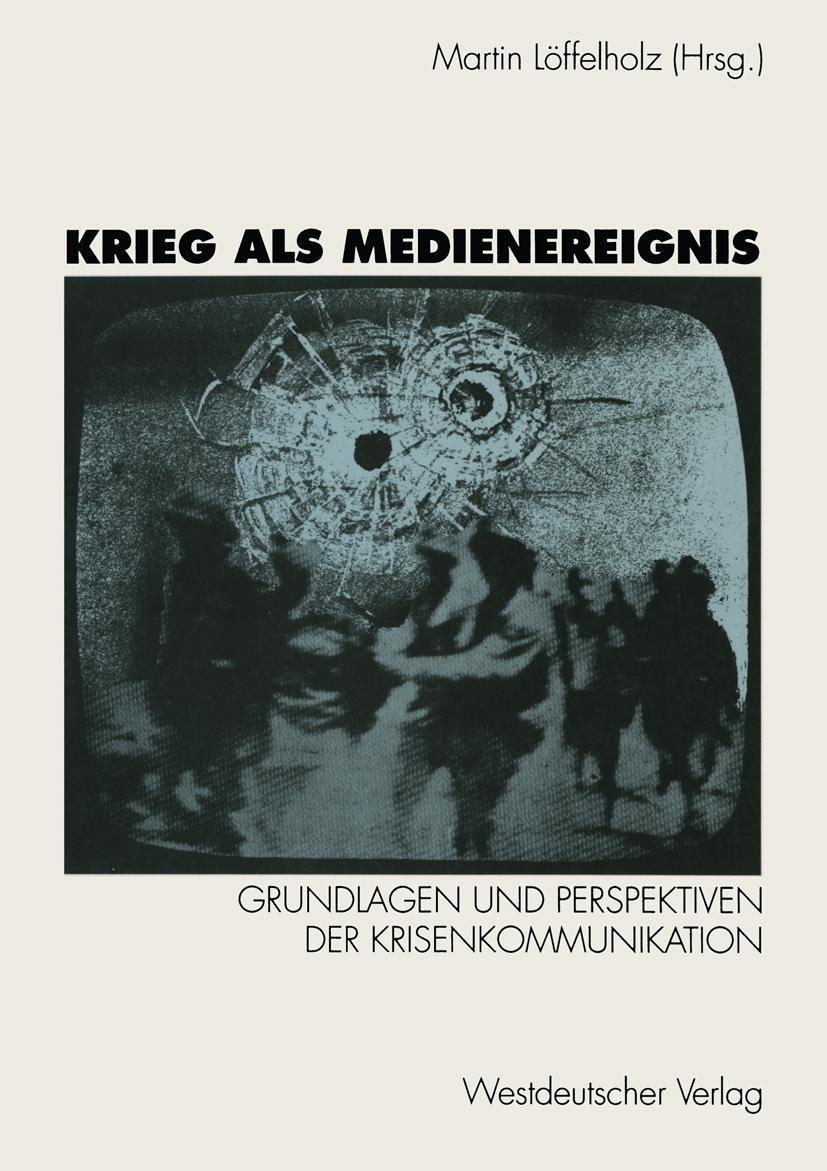 Vorderes Coverbild Krieg als Medienereignis