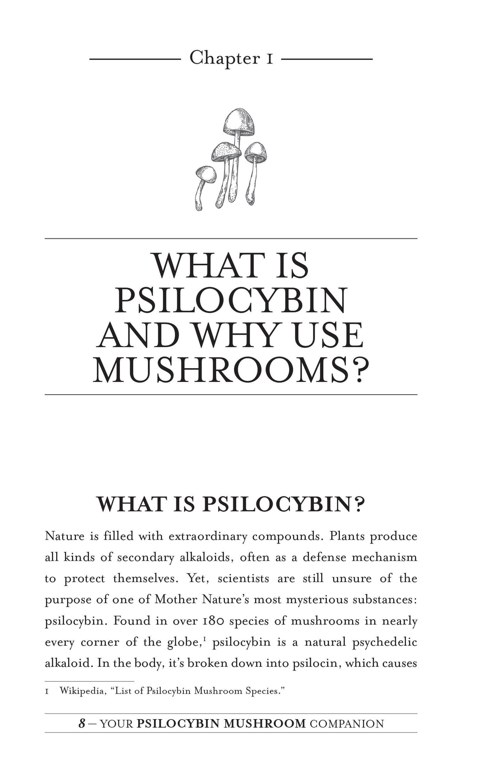 Beispielinhalt (Bild) Your Psilocybin Mushroom Companion