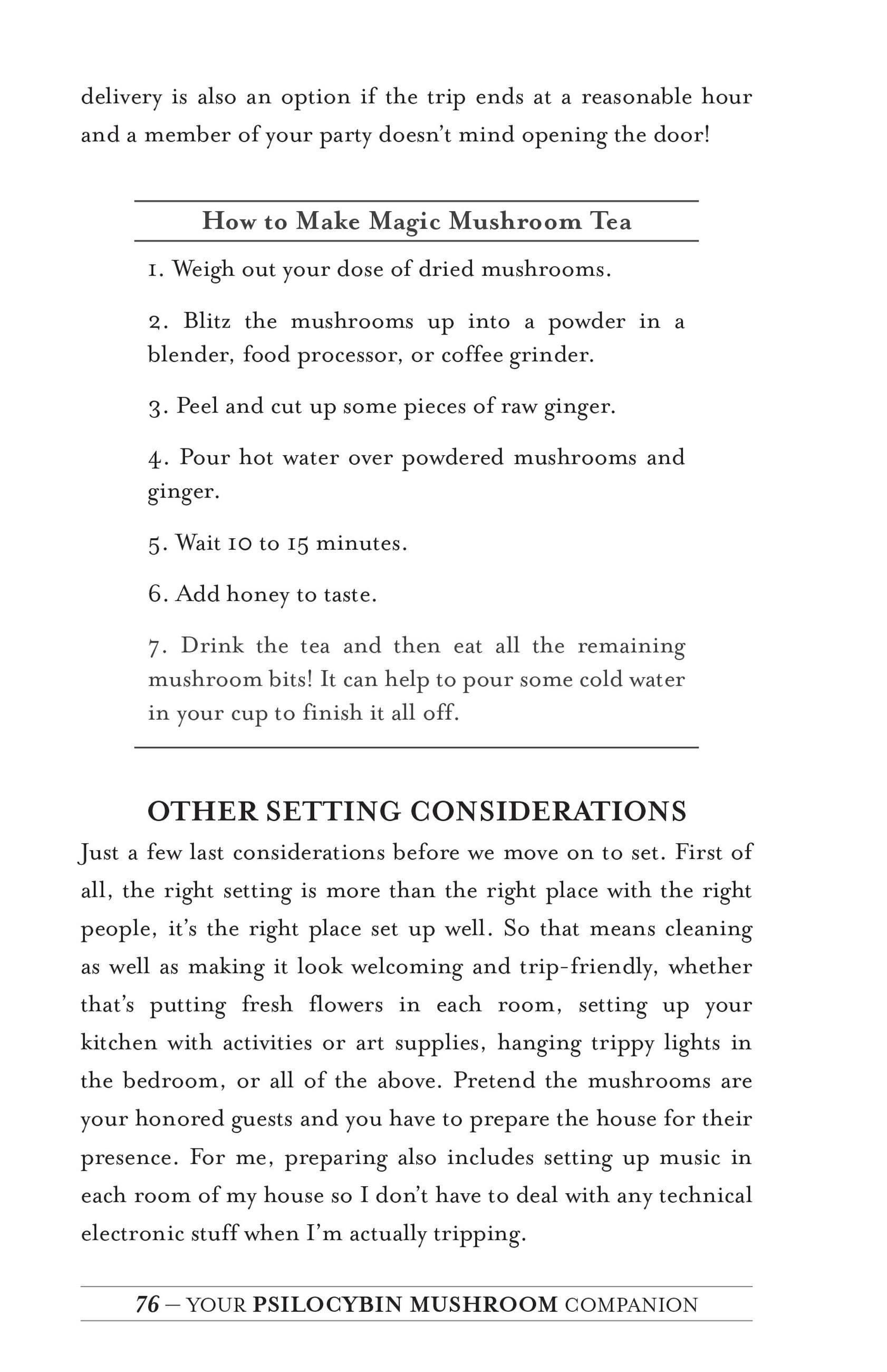 Beispielinhalt (Bild) Your Psilocybin Mushroom Companion