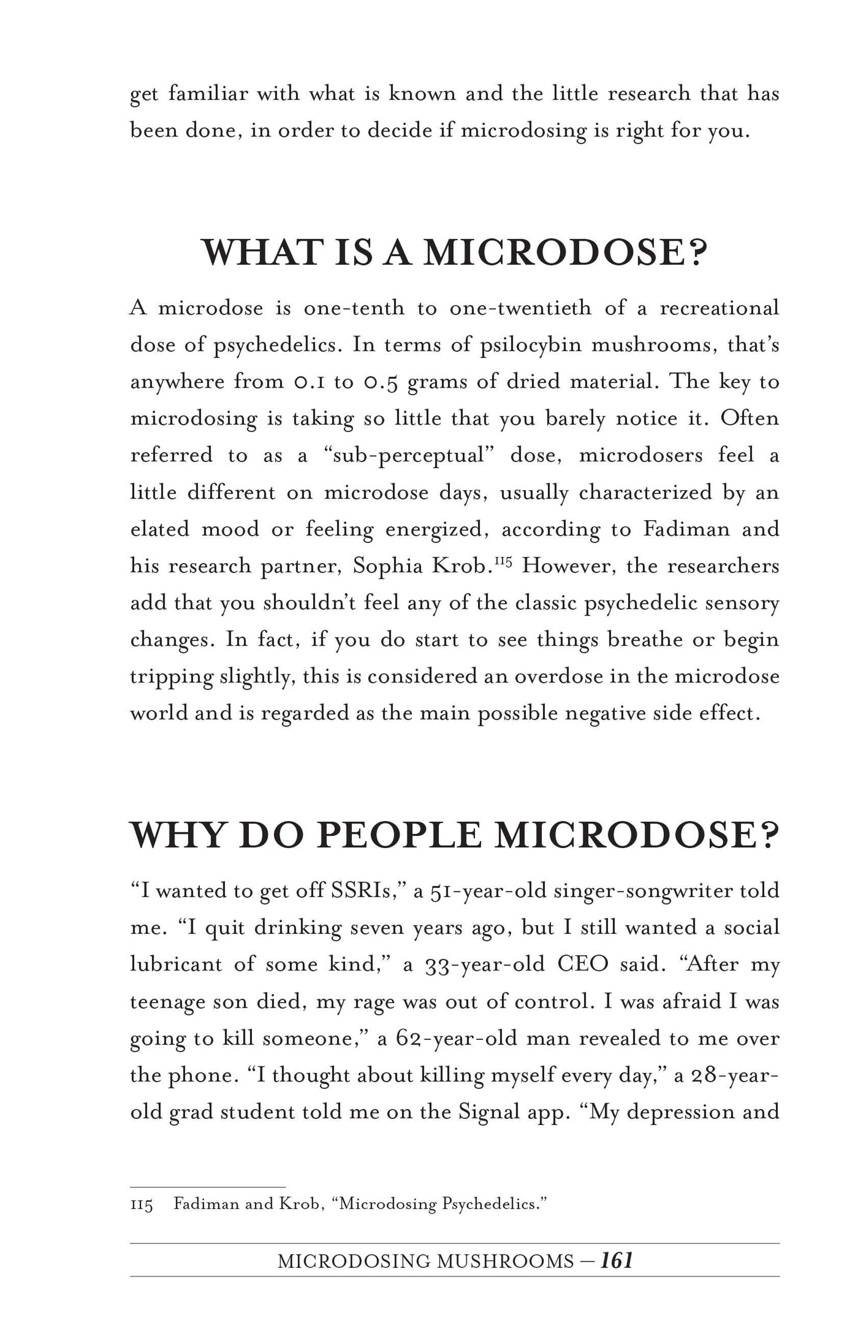 Beispielinhalt (Bild) Your Psilocybin Mushroom Companion