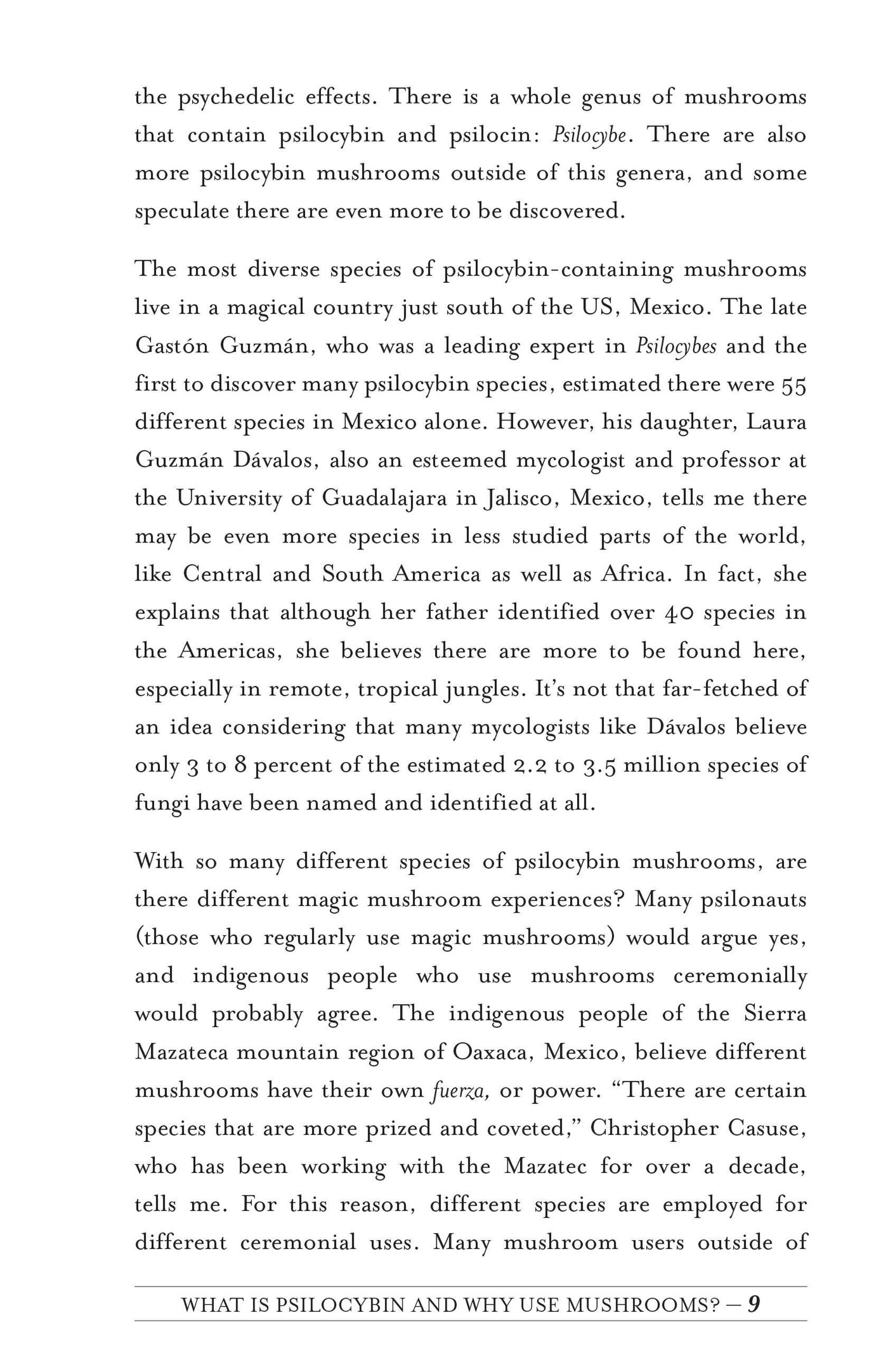Beispielinhalt (Bild) Your Psilocybin Mushroom Companion