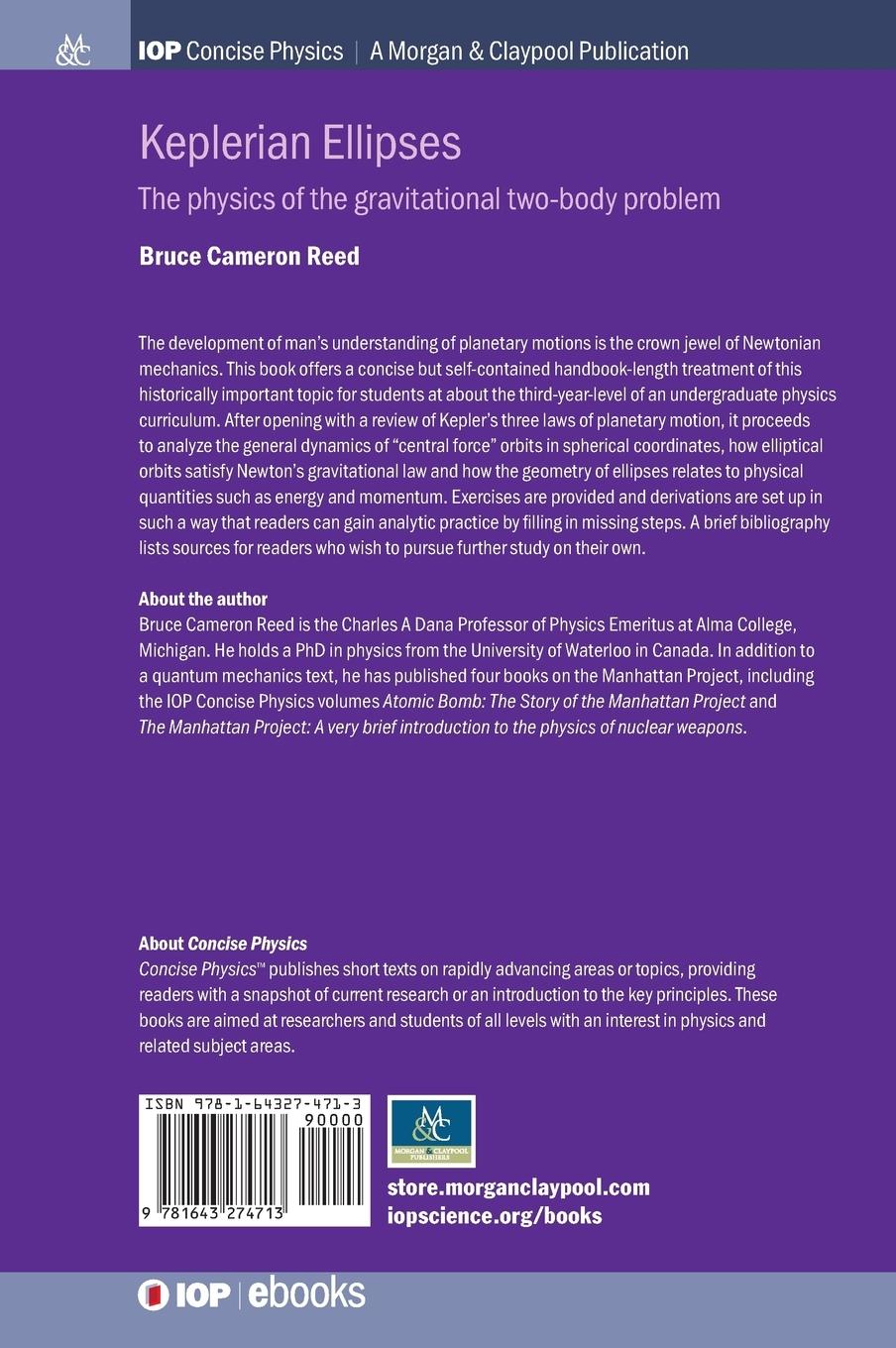 Rückseitencover Keplerian Ellipses