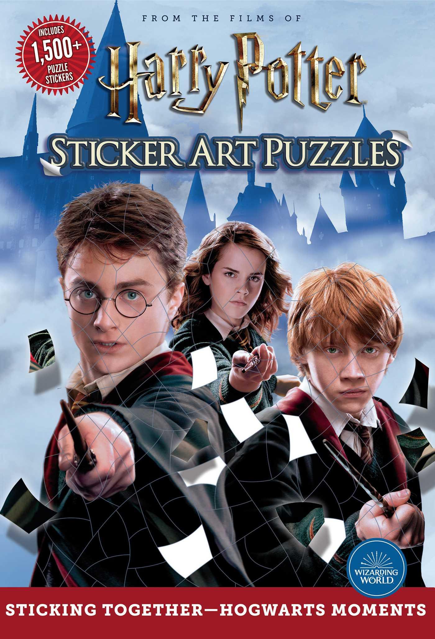Vorderes Coverbild Harry Potter Sticker Art Puzzles