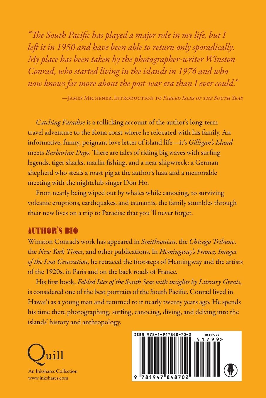 Rückseitencover Catching Paradise in Hawai'i