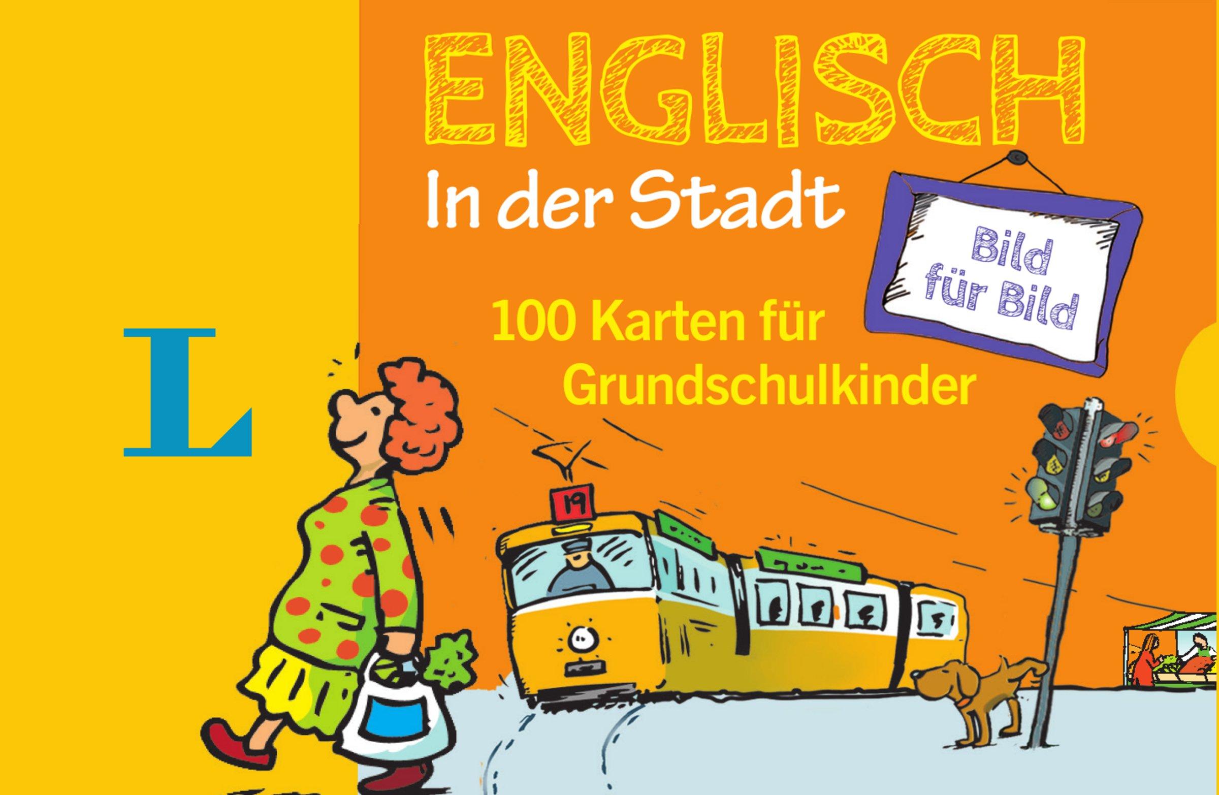 Vorderes Coverbild Langenscheidt Englisch Bild für Bild in der Stadt - für Sprachanfänger