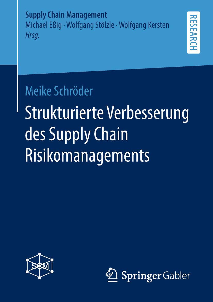 Vorderes Coverbild Strukturierte Verbesserung des Supply Chain Risikomanagements
