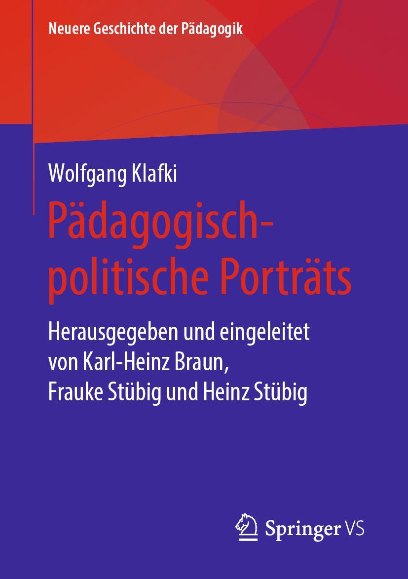Vorderes Coverbild Pädagogisch-politische Porträts