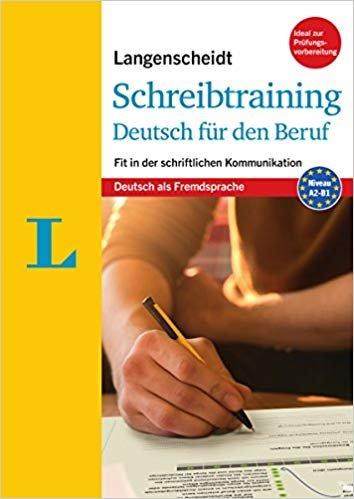 Vorderes Coverbild Langenscheidt Schreibtraining Deutsch für den Beruf - Deutsch als Fremdsprache