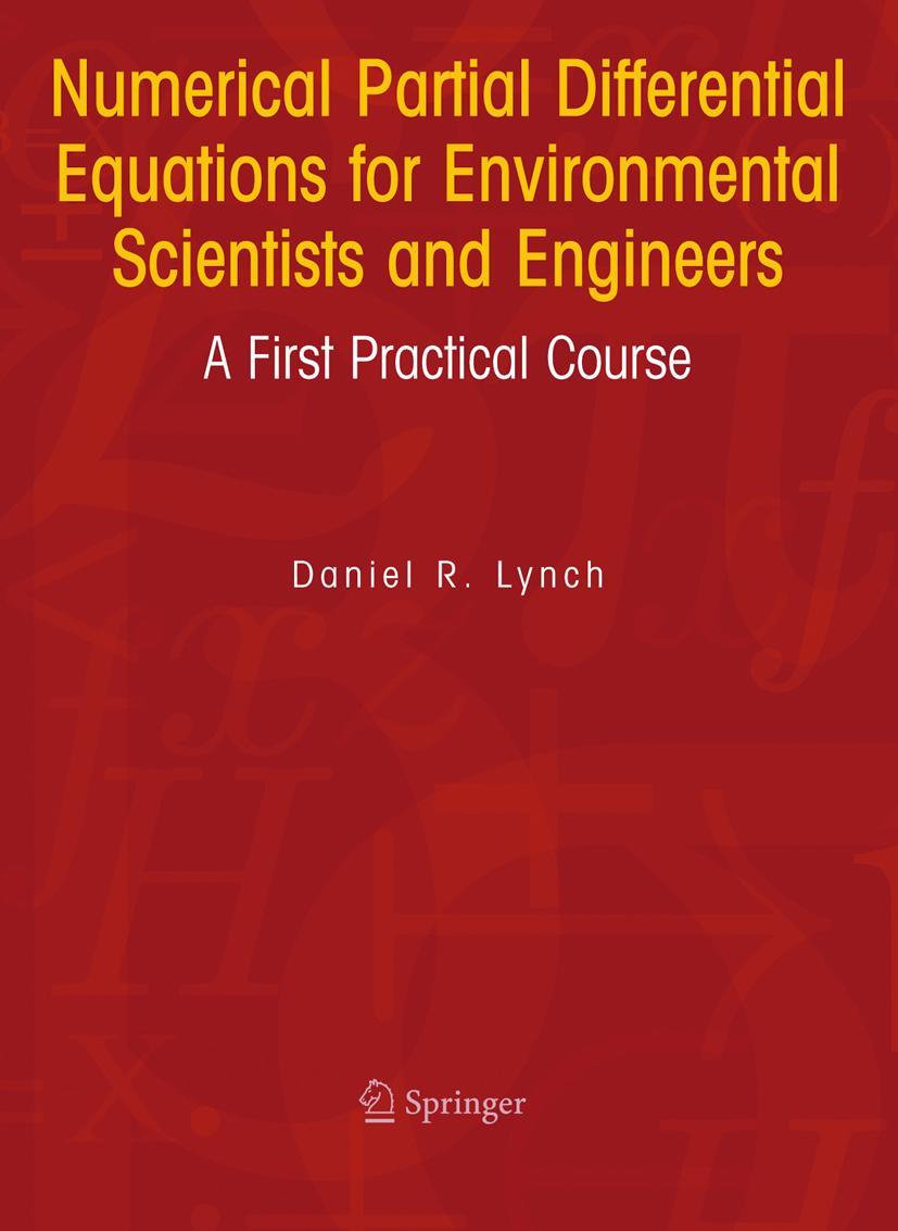 Vorderes Coverbild Numerical Partial Differential Equations for Environmental Scientists and Engineers