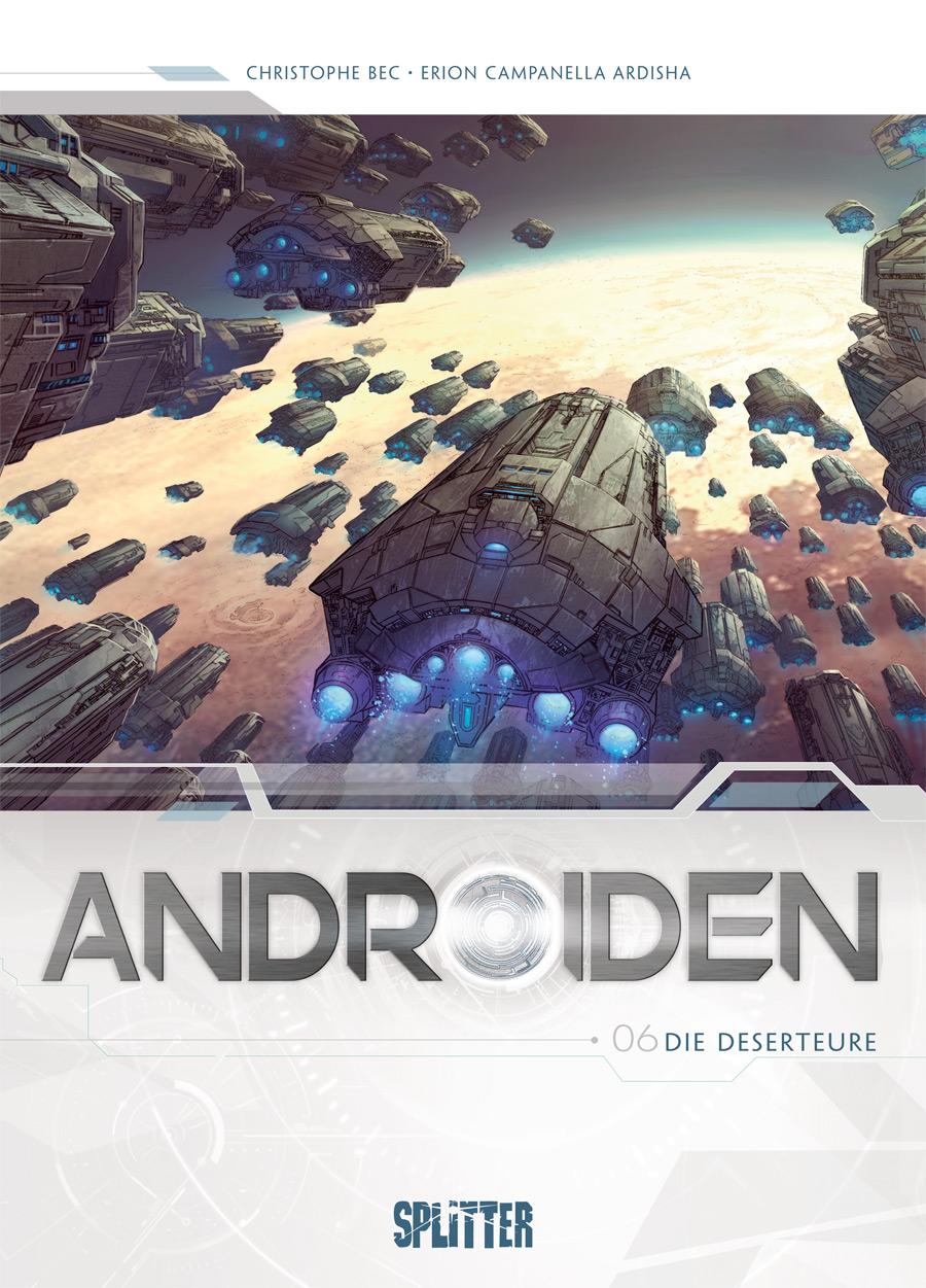 Vorderes Coverbild Androiden. Band 6