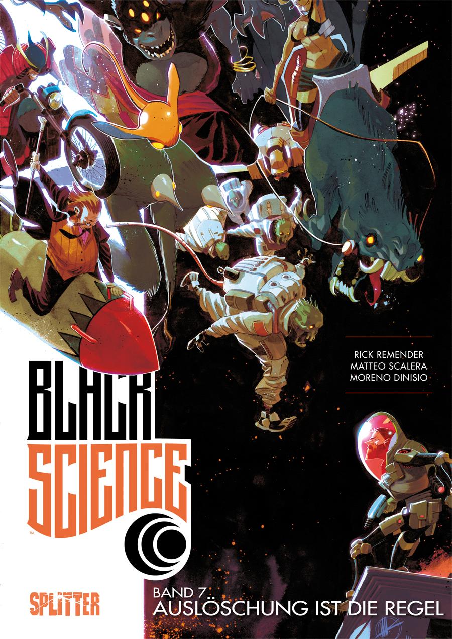 Vorderes Coverbild Black Science. Band 7