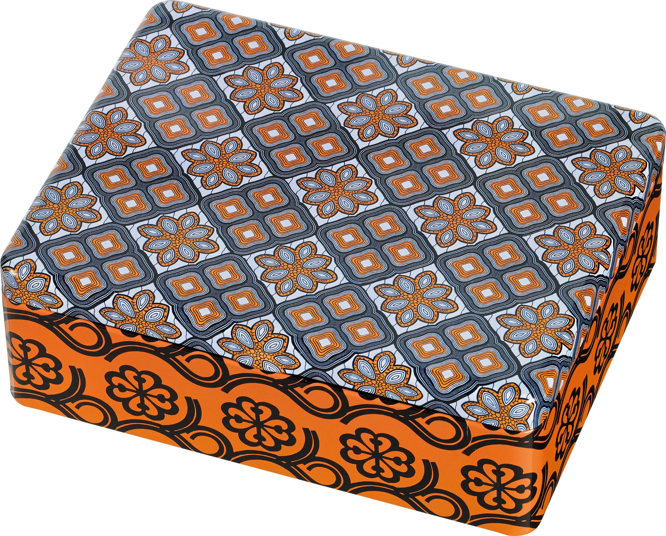 Vorderes Coverbild WAX Teebox - Motiv Kristallornament