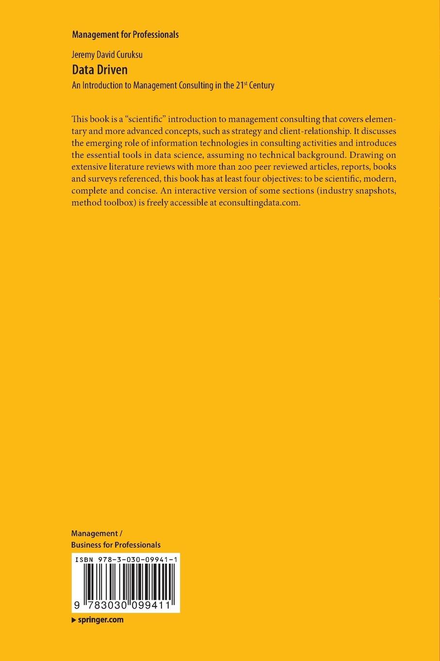 Rückseitencover Data Driven