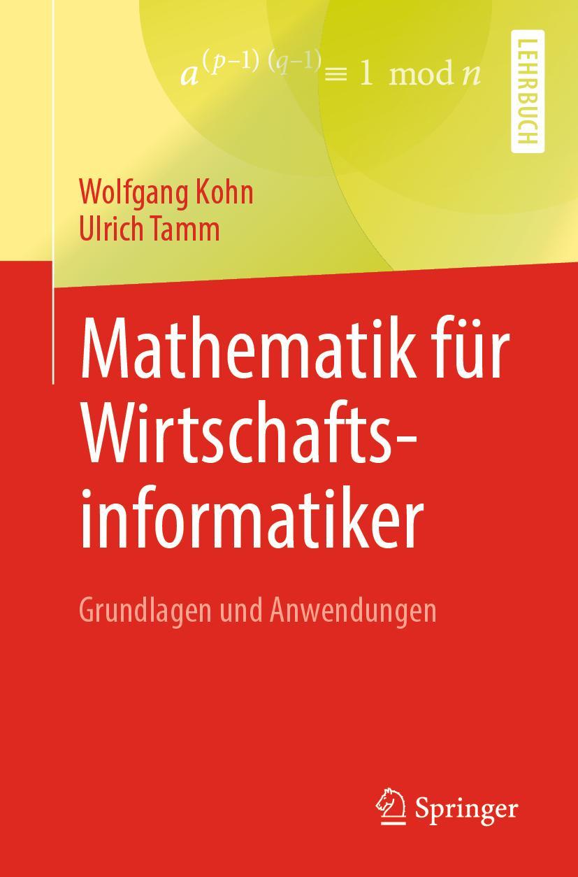 Vorderes Coverbild Mathematik für Wirtschaftsinformatiker
