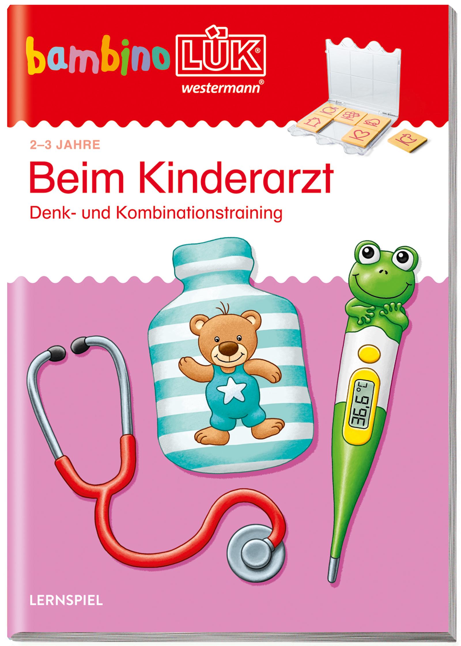 Vorderes Coverbild bambinoLÜK. Beim Kinderarzt