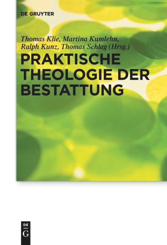 Vorderes Coverbild Praktische Theologie der Bestattung