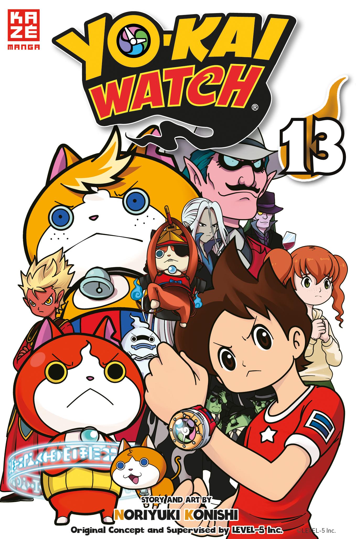 Vorderes Coverbild Yo-kai Watch - Band 13