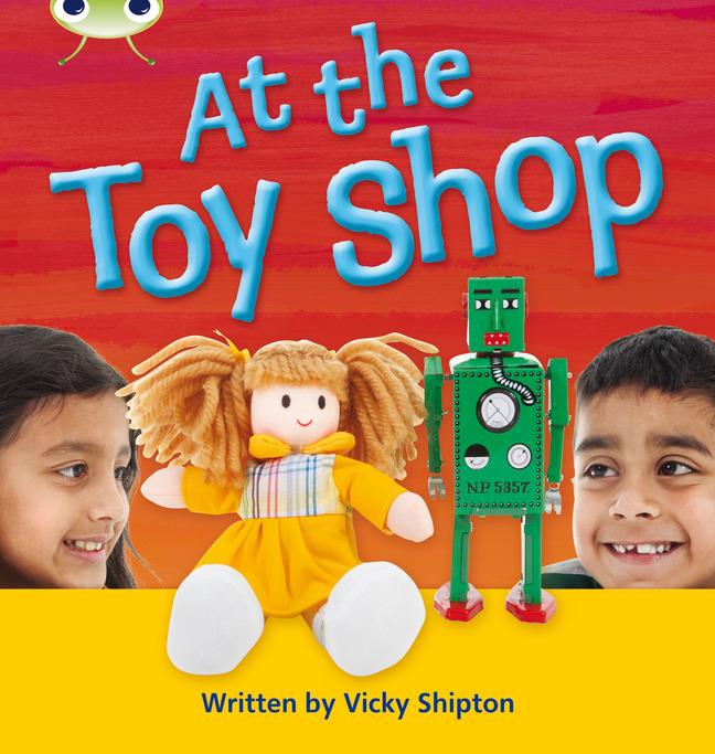 Vorderes Coverbild Bug Club Phonics - Phase 5 Unit 21: At the Toyshop