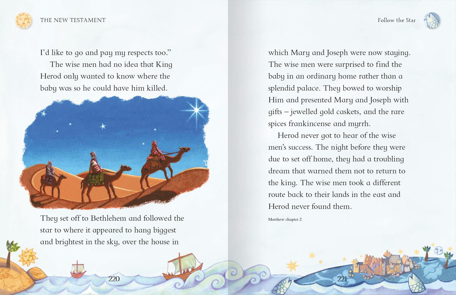 Beispielinhalt (Bild) Five-minute Bible Stories