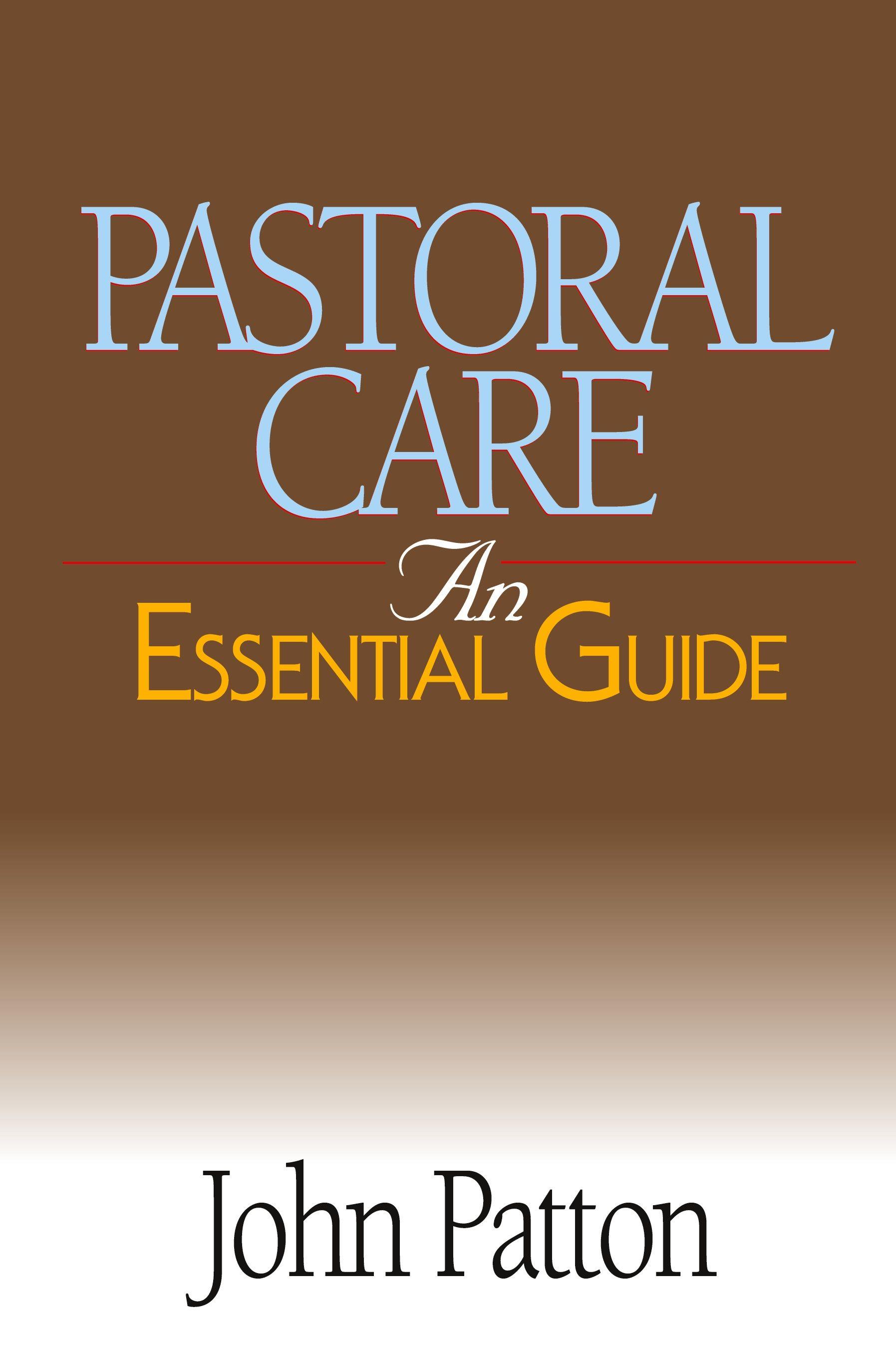 Vorderes Coverbild Pastoral Care