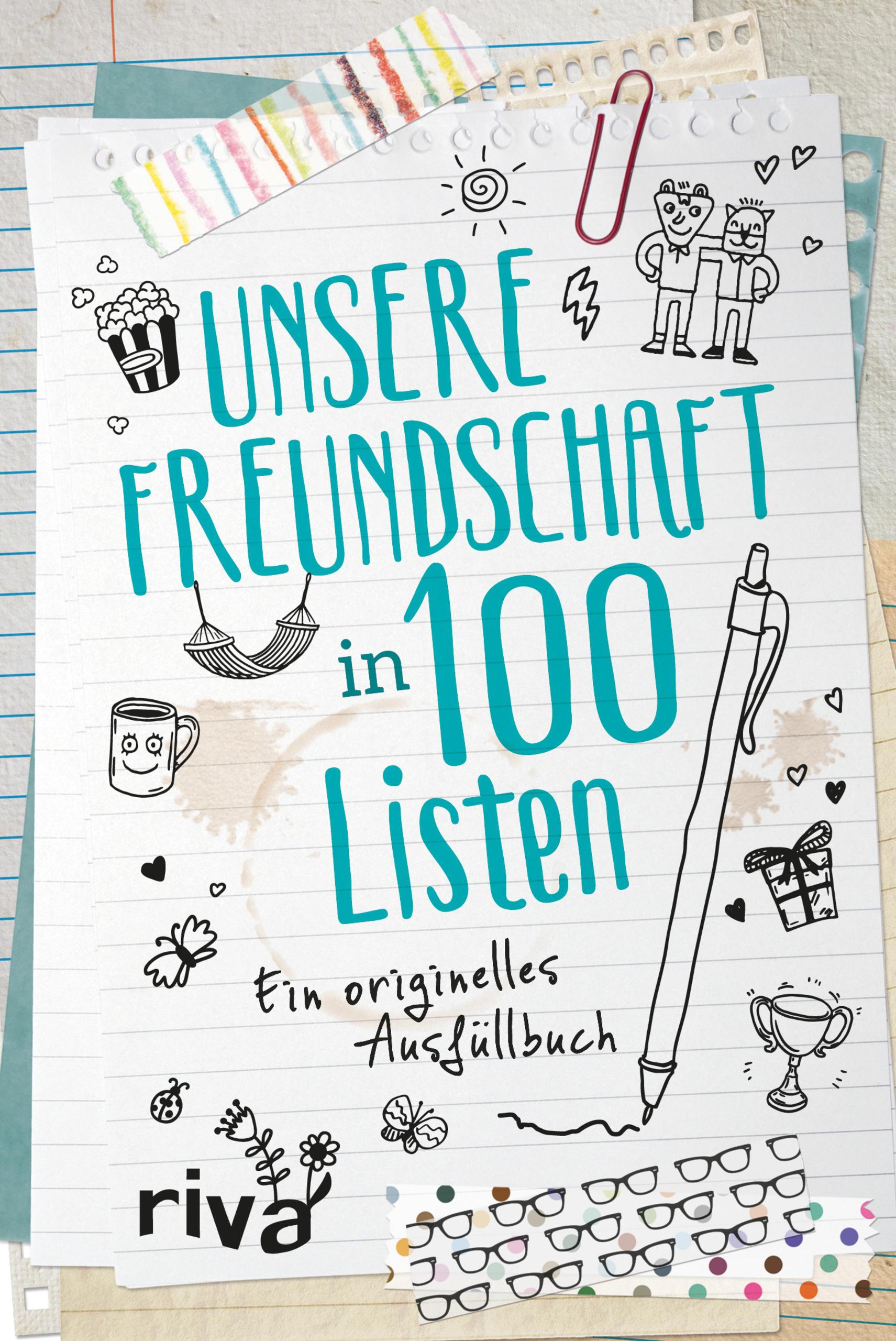 Vorderes Coverbild Unsere Freundschaft in 100 Listen