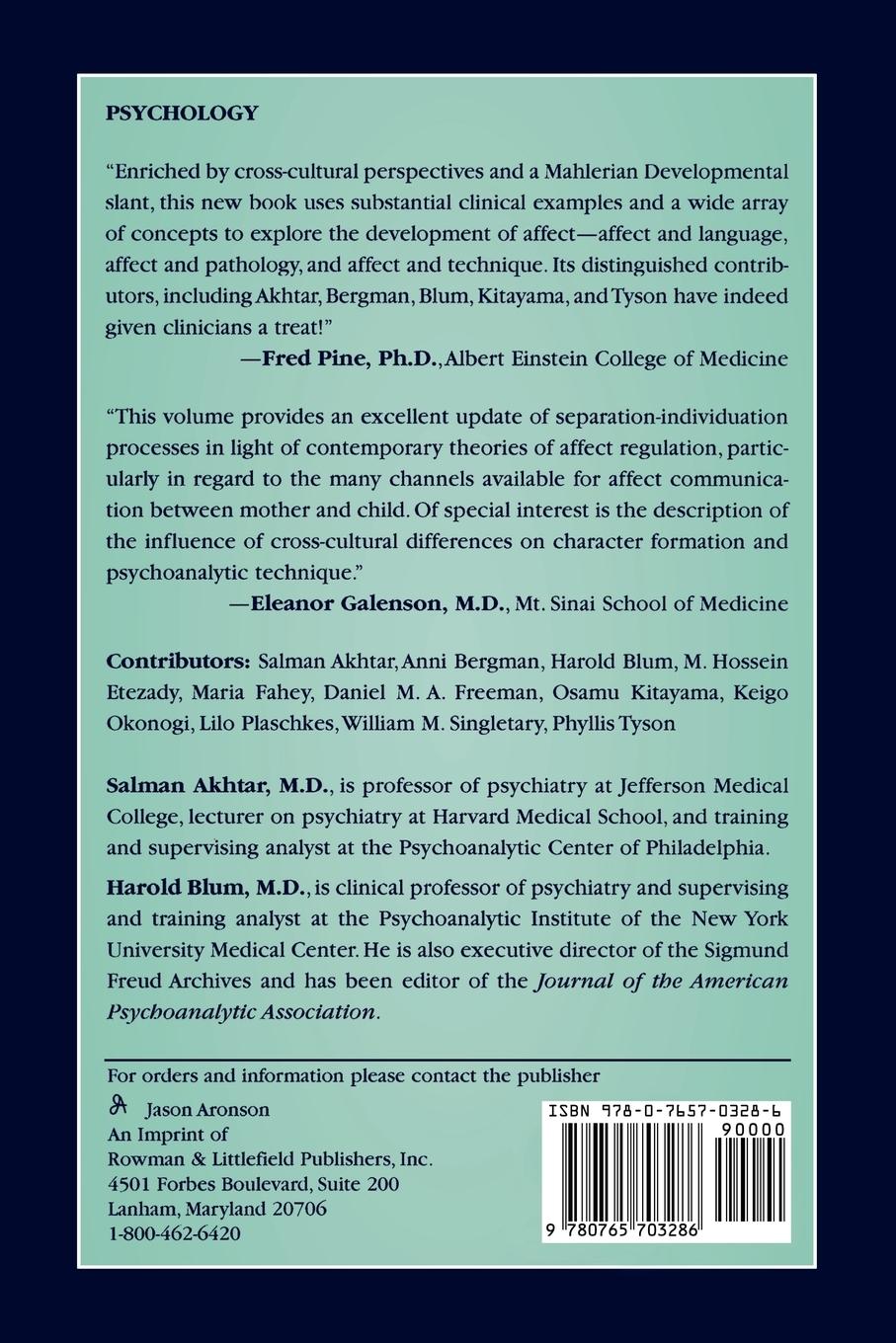 Rückseitencover Language of Emotions