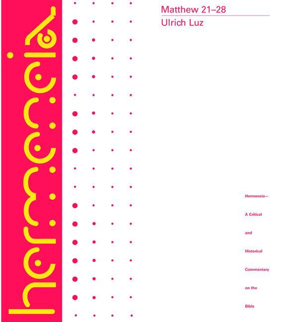 Vorderes Coverbild Matthew 21-28