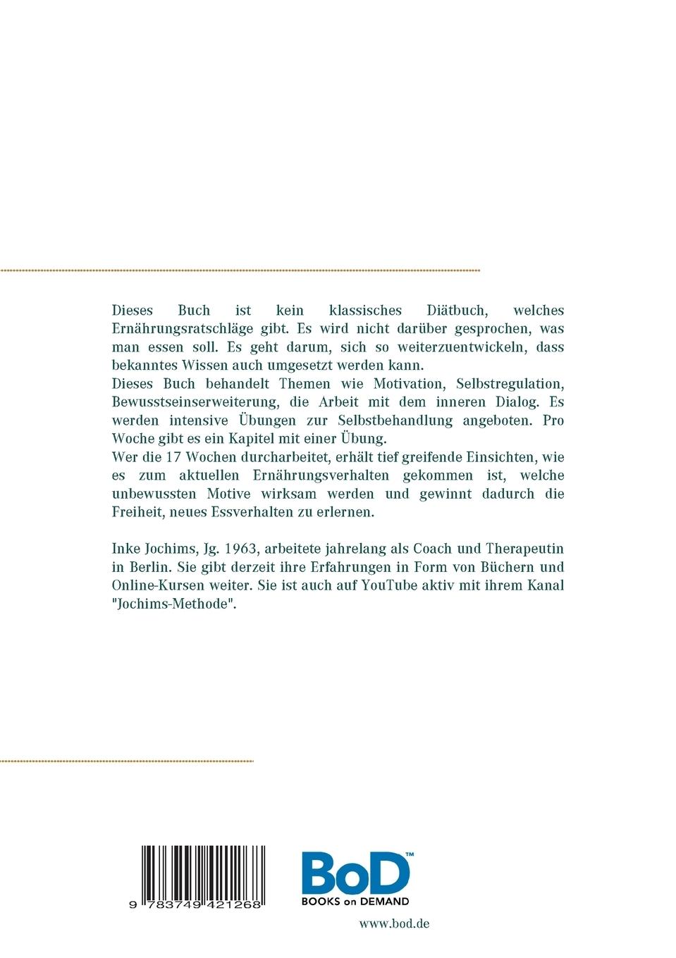 Rückseitencover Das Essverhalten ändern