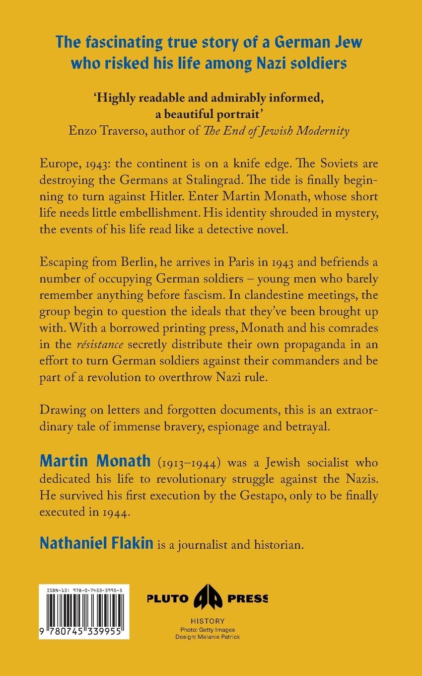 Rückseitencover Martin Monath