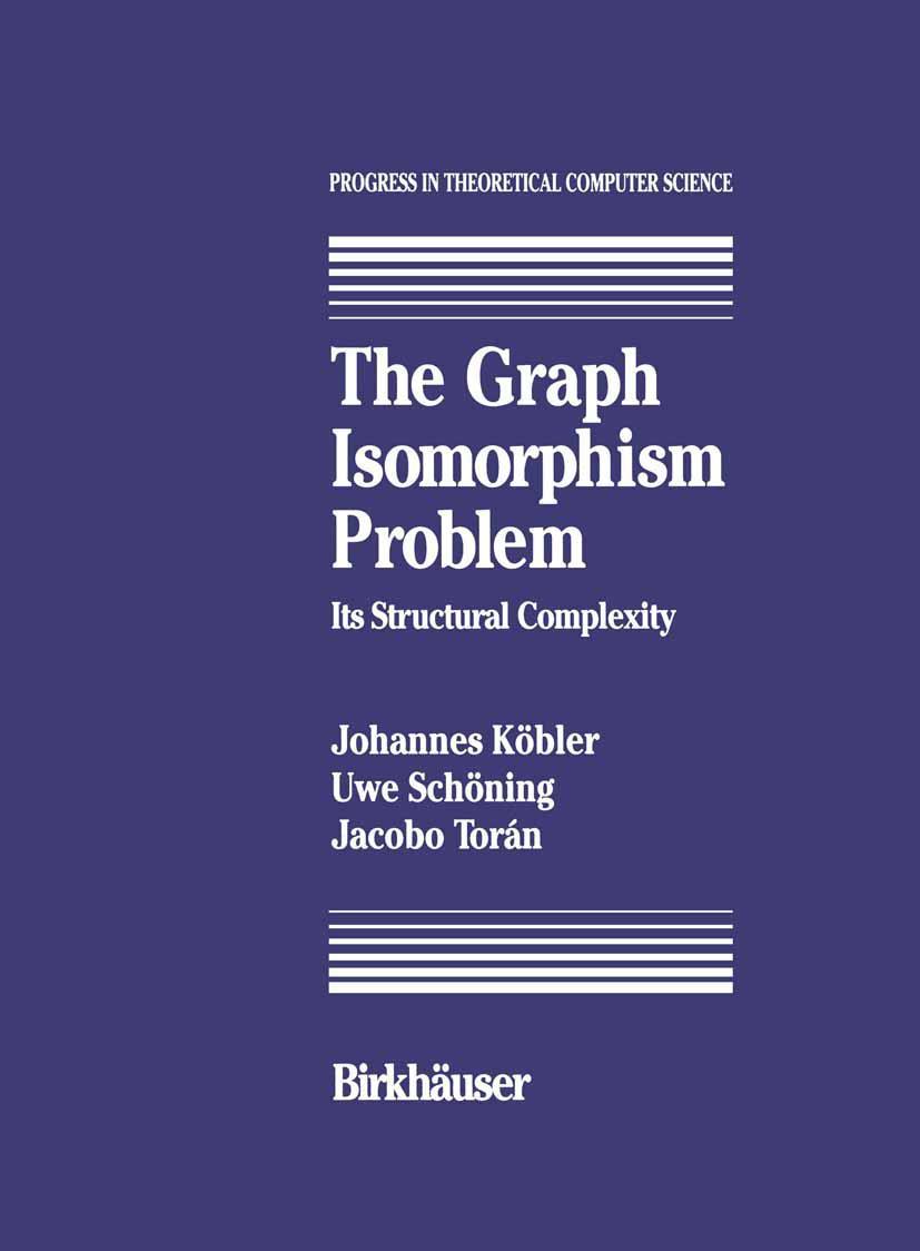Vorderes Coverbild The Graph Isomorphism Problem