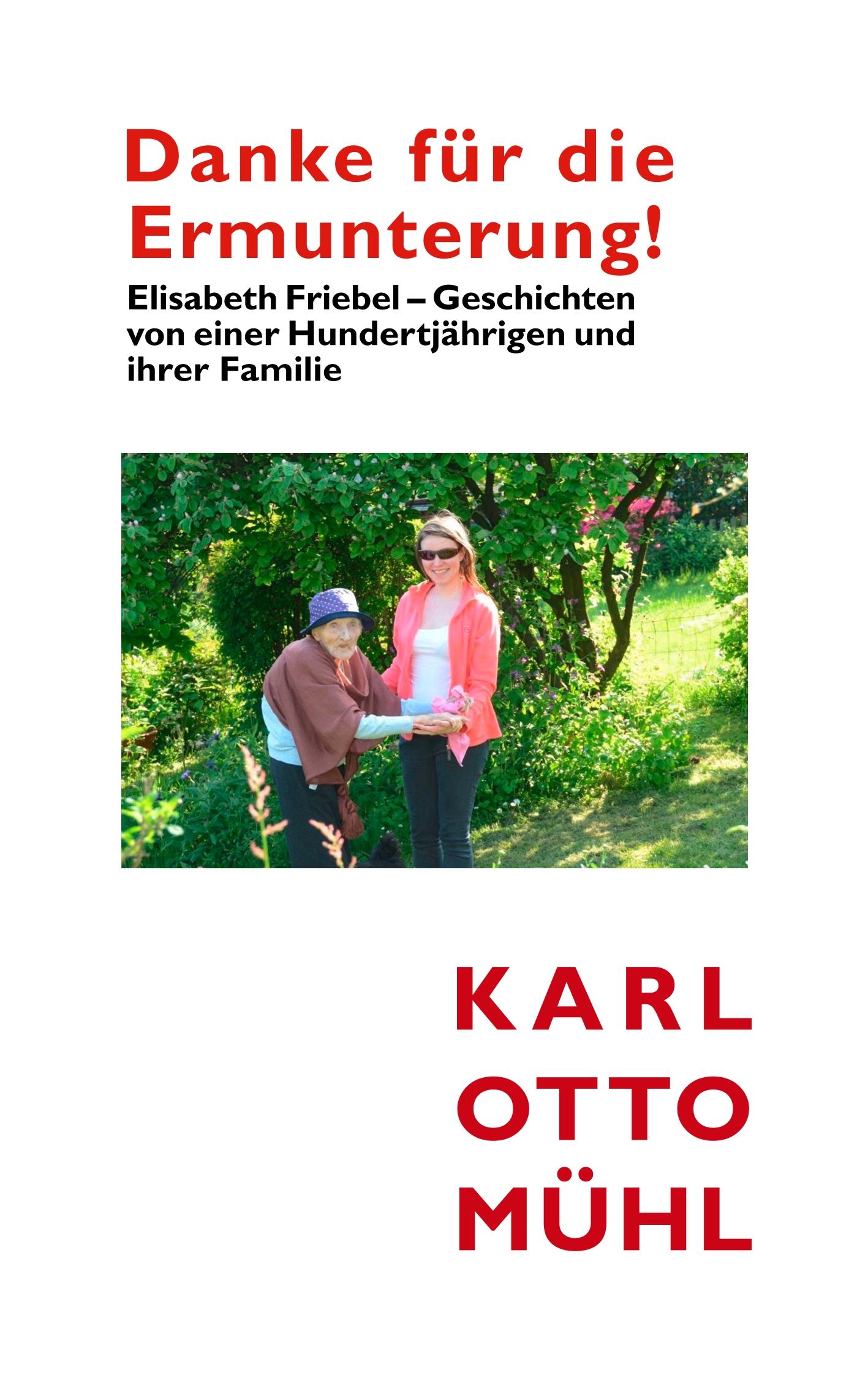 Vorderes Coverbild Danke für die Ermunterung!
