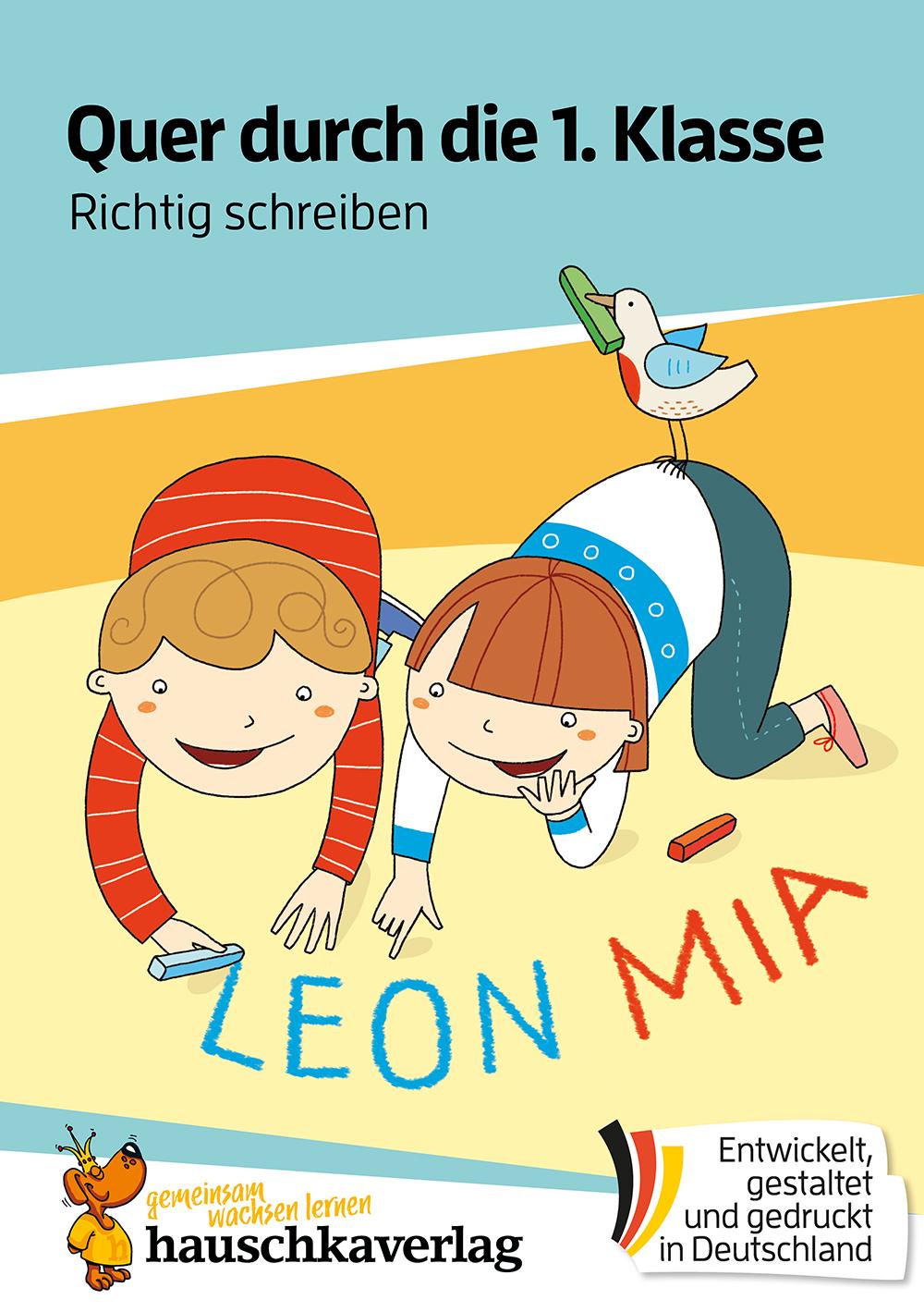 Vorderes Coverbild Quer durch die 1. Klasse, Richtig schreiben - A5-Übungsblock