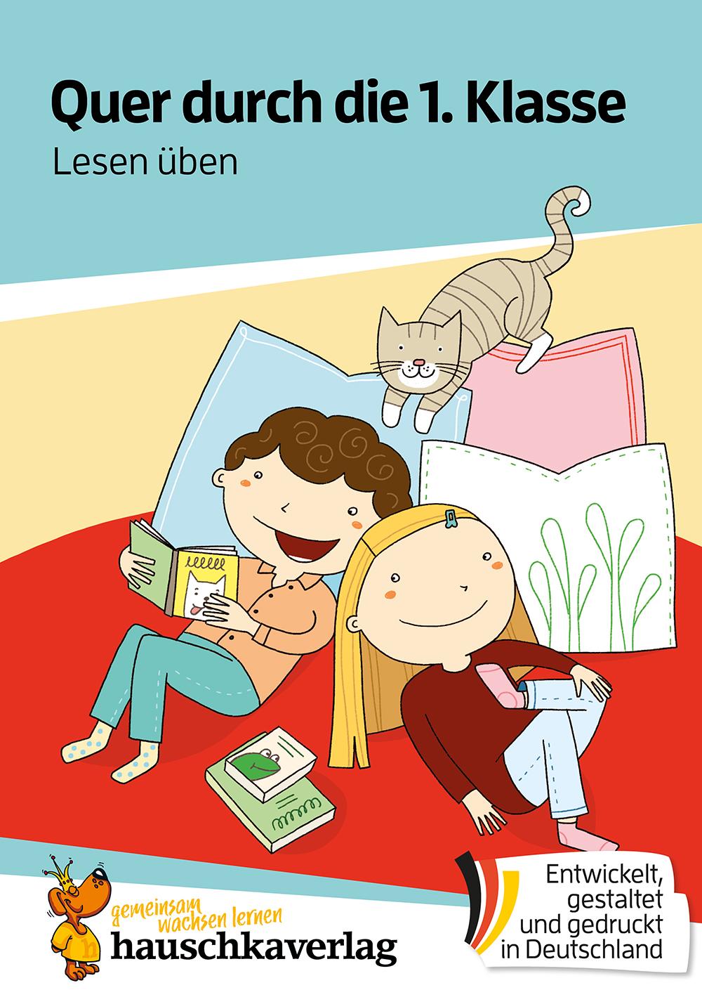 Vorderes Coverbild Quer durch die 1. Klasse, Lesen üben - A5-Übungsblock