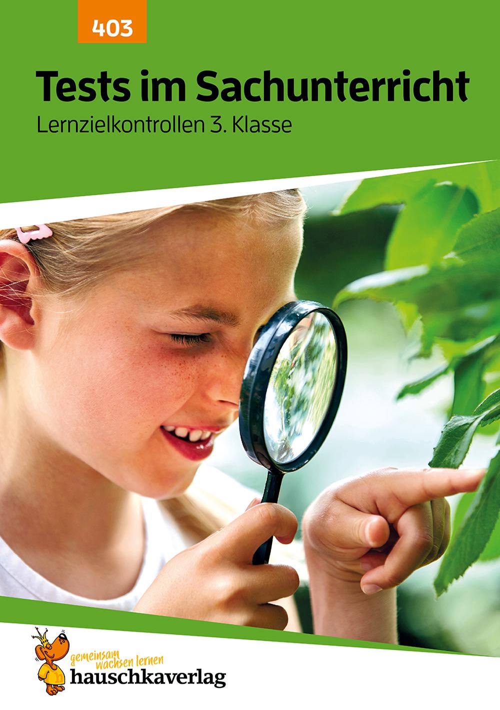 Vorderes Coverbild Tests im Sachunterricht - Lernzielkontrollen 3. Klasse, A4- Heft