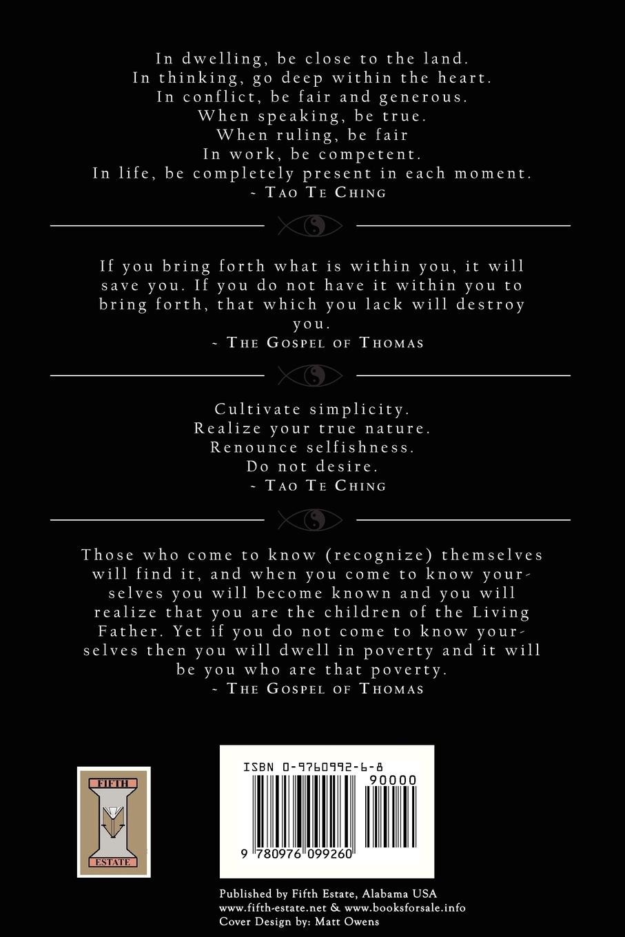 Rückseitencover The Tao of Thomas