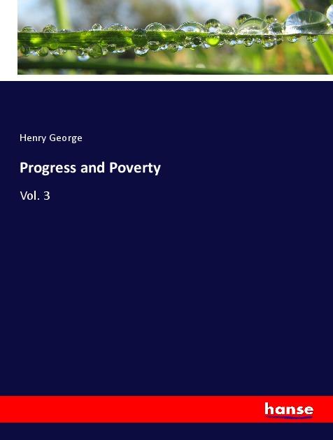 Vorderes Coverbild Progress and Poverty