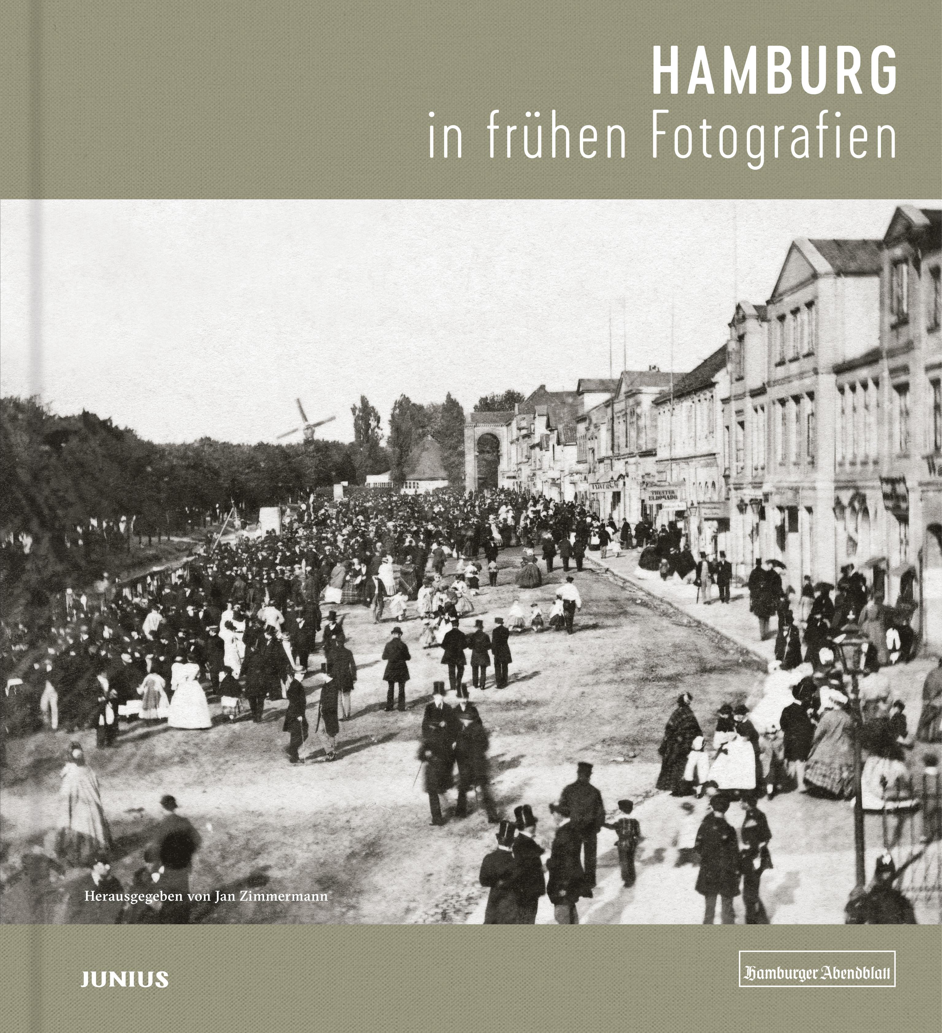 Vorderes Coverbild Hamburg in frühen Fotografien